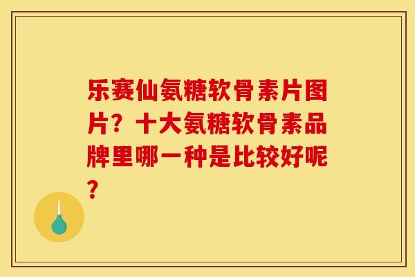 乐赛仙氨糖软骨素片图片？十大氨糖软骨素品牌里哪一种是比较好呢？