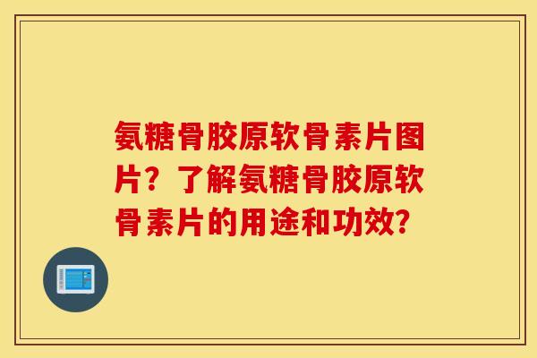 氨糖骨胶原软骨素片图片？了解氨糖骨胶原软骨素片的用途和功效？
