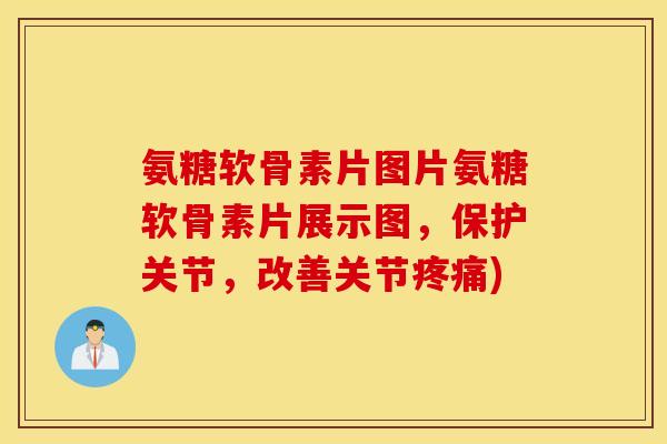 氨糖软骨素片图片氨糖软骨素片展示图，保护关节，改善关节疼痛)