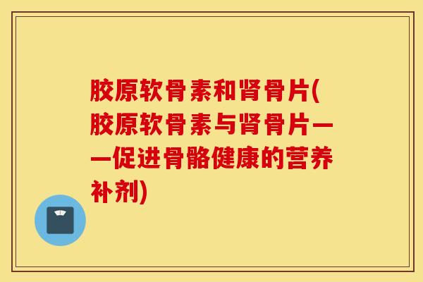 胶原软骨素和肾骨片(胶原软骨素与肾骨片——促进骨骼健康的营养补剂)