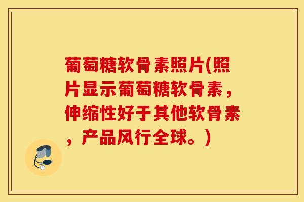 葡萄糖软骨素照片(照片显示葡萄糖软骨素，伸缩性好于其他软骨素，产品风行全球。)