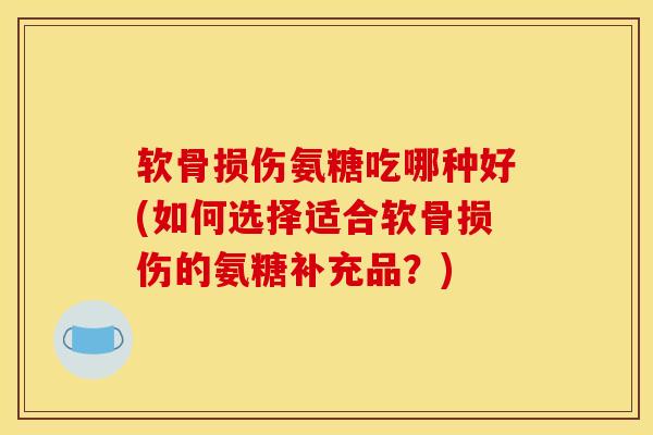 软骨损伤氨糖吃哪种好(如何选择适合软骨损伤的氨糖补充品？)