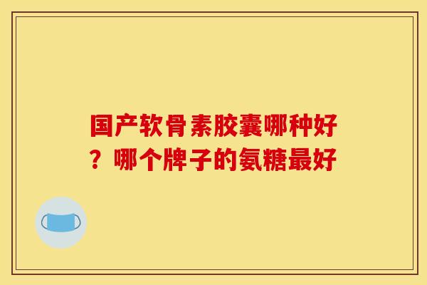 国产软骨素胶囊哪种好？哪个牌子的氨糖最好