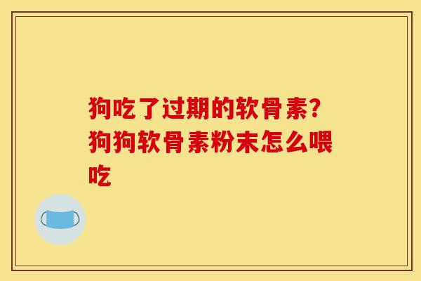 狗吃了过期的软骨素？狗狗软骨素粉末怎么喂吃
