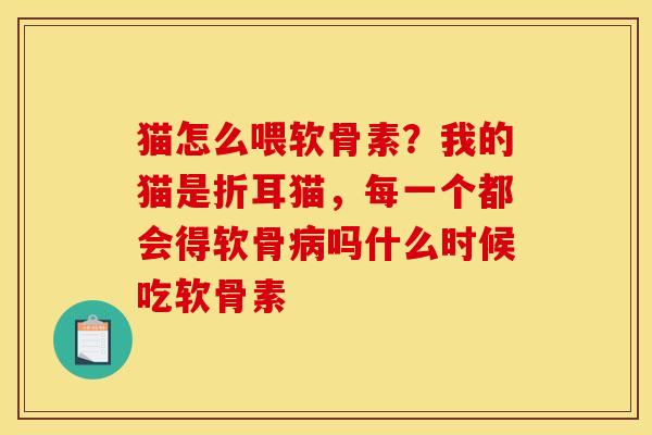 猫怎么喂软骨素?我的猫是折耳猫,每一个都会得软骨病吗什么时候吃软骨素 猫怎么喂软骨素?我的猫是折耳猫,每一个都会得软骨病吗什么时候吃软骨素