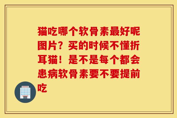 猫吃哪个软骨素最好呢图片？买的时候不懂折耳猫！是不是每个都会患病软骨素要不要提前吃