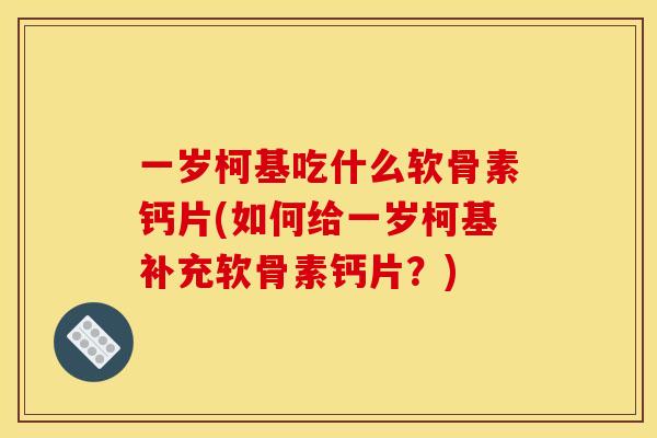 一岁柯基吃什么软骨素钙片(如何给一岁柯基补充软骨素钙片？)