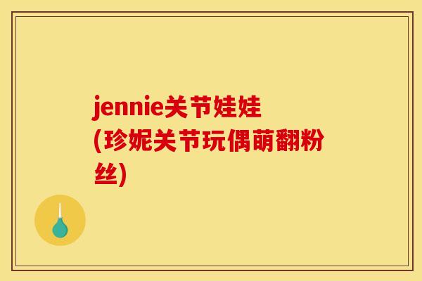jennie关节娃娃(珍妮关节玩偶萌翻粉丝)