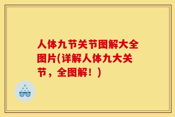 人体九节关节图解大全图片(详解人体九大关节,全图解!) 人体九节关节图解大全图片(详解人体九大关节,全图解!)