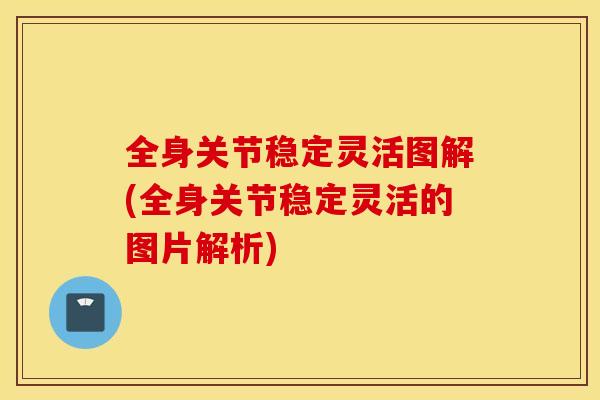 全身关节稳定灵活图解(全身关节稳定灵活的图片解析)