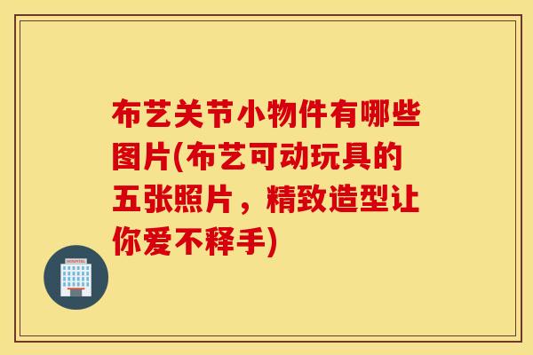 布艺关节小物件有哪些图片(布艺可动玩具的五张照片，精致造型让你爱不释手)
