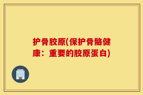 护骨胶原(保护骨骼健康：重要的胶原蛋白)