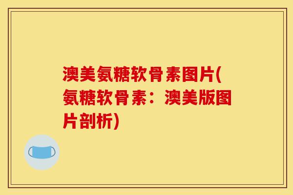澳美氨糖软骨素图片(氨糖软骨素：澳美版图片剖析)