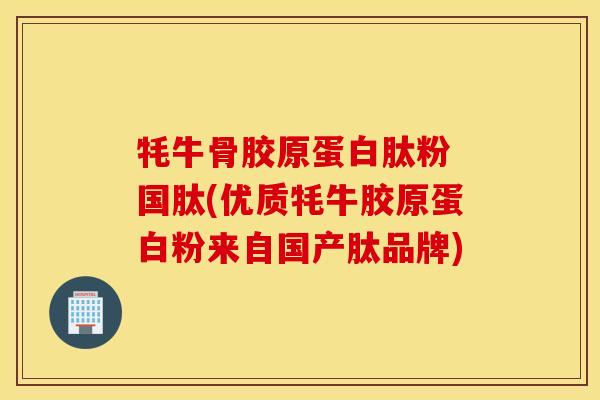 牦牛骨胶原蛋白肽粉 国肽(优质牦牛胶原蛋白粉来自国产肽品牌) 牦牛骨胶原蛋白肽粉 国肽(优质牦牛胶原蛋白粉来自国产肽品牌)