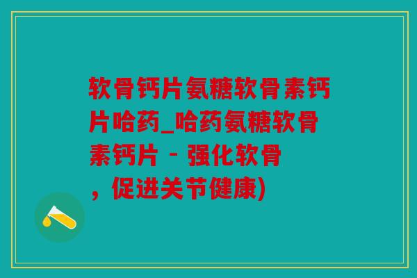 软骨钙片氨糖软骨素钙片哈药_哈药氨糖软骨素钙片 - 强化软骨,促进关节健康) 软骨钙片氨糖软骨素钙片哈药_哈药氨糖软骨素钙片 - 强化软骨,促进关节健康)