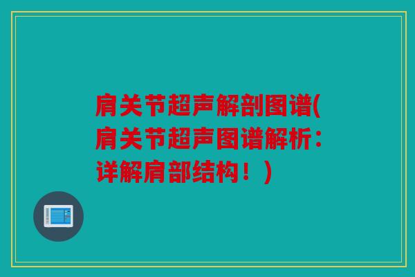 肩关节超声解剖图谱(肩关节超声图谱解析：详解肩部结构！)