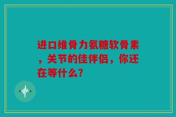 进口维骨力氨糖软骨素,关节的佳伴侣,你还在等什么? 进口维骨力氨糖软骨素,关节的佳伴侣,你还在等什么?